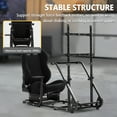 thumbnail image 3 of Marada G923 Racing Simulator Cockpit with Monitor Stand Game Seat Fit for Logitech G920 T500 Fanatec, 3 of 20