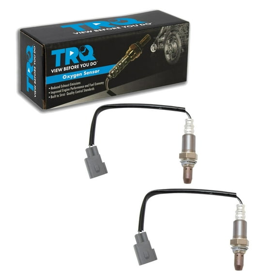 TRQ Oxygen O2 Sensor Pair Set of 2 for Lexus Toyota New OSA60262