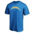 thumbnail image 2 of Men's Fanatics Powder Blue Los Angeles Chargers Primary Logo T-Shirt, 2 of 3