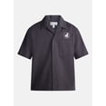 thumbnail image 5 of No Boundaries Boxy Fit Emboridered Mechanic Shirt, Men's XS-5XL, 5 of 5