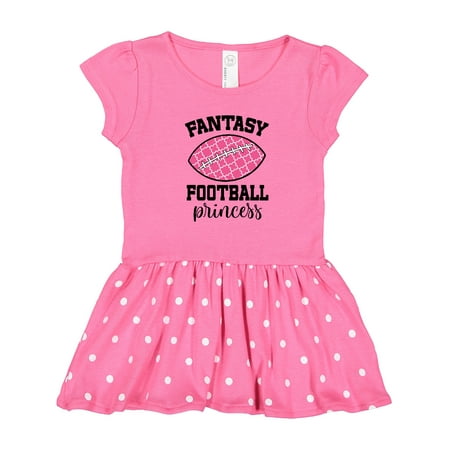 

Inktastic Fantasy Football Princess Gift Toddler Girl Dress