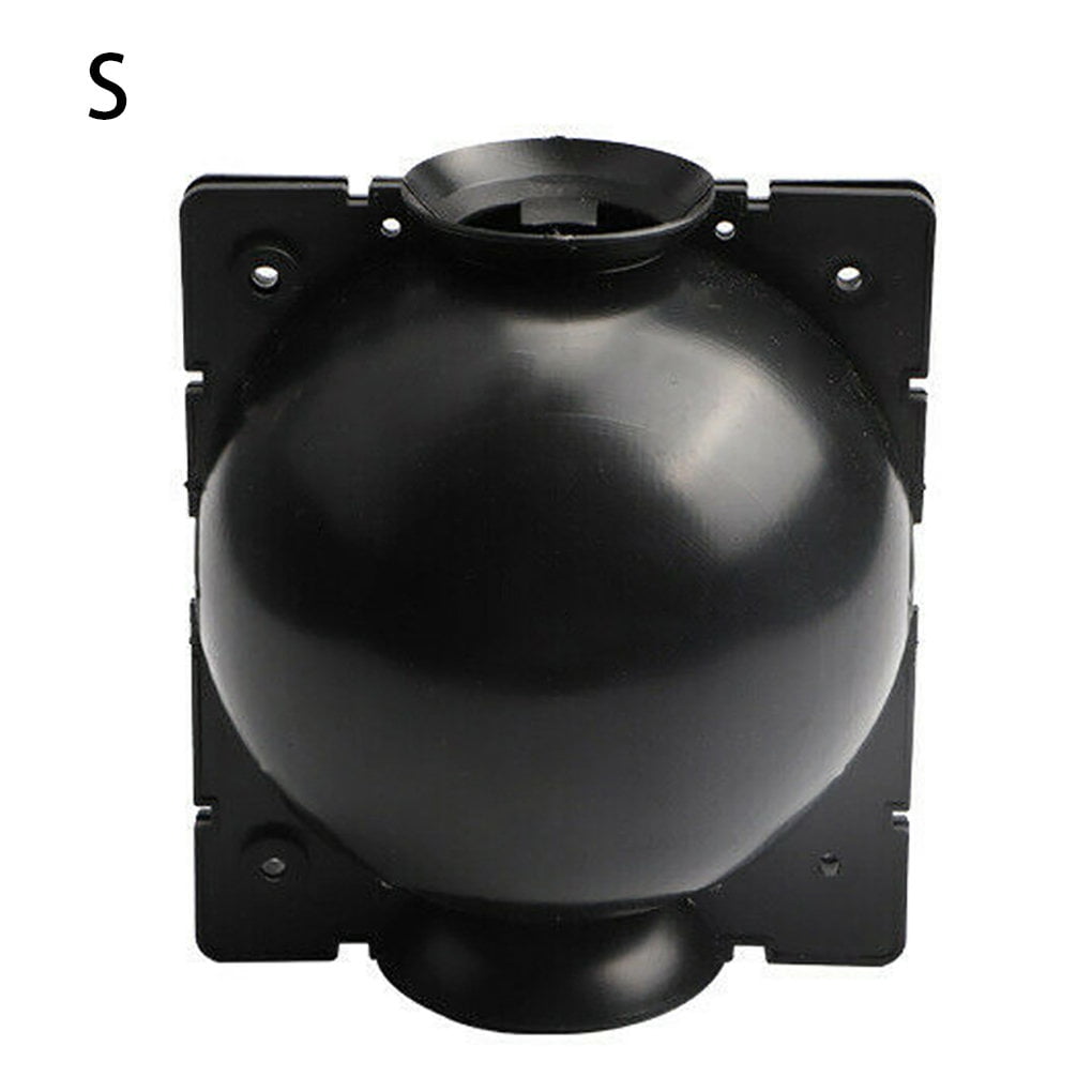 Plant Root Growing Box High Pressure Plant Rooting Box PP Plastic Propagation Ball Garden Tools, Large, Black