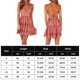 thumbnail image 2 of Vestido Suspendido Vestido de playa de verano con cordones y volantes, vestido de columpio grande para fiesta (rosa XXL) Cgtredaw para Mujer Rosa T XL, 2 of 9
