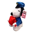 thumbnail image 5 of Snoopy Animated Valentines Plush Stuffed Animal Dressed as Mail Man with Woodstock, 5 of 5