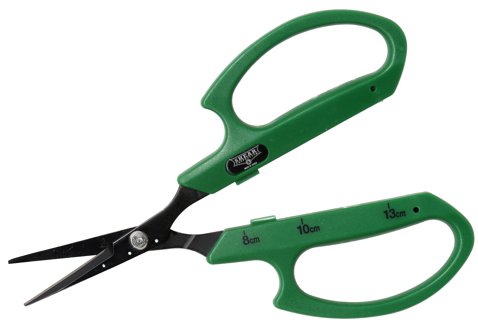 Shear Perfection Bonsai Scissors, 2“ Nonstick Straight Blades Senshi Series