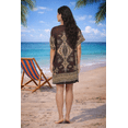 thumbnail image 6 of Women’s Short Viscose Kaftan – Bohemian Print | Lightweight, Stylish, Beachwear & Loungewear Cover Up | Free Size, 6 of 6