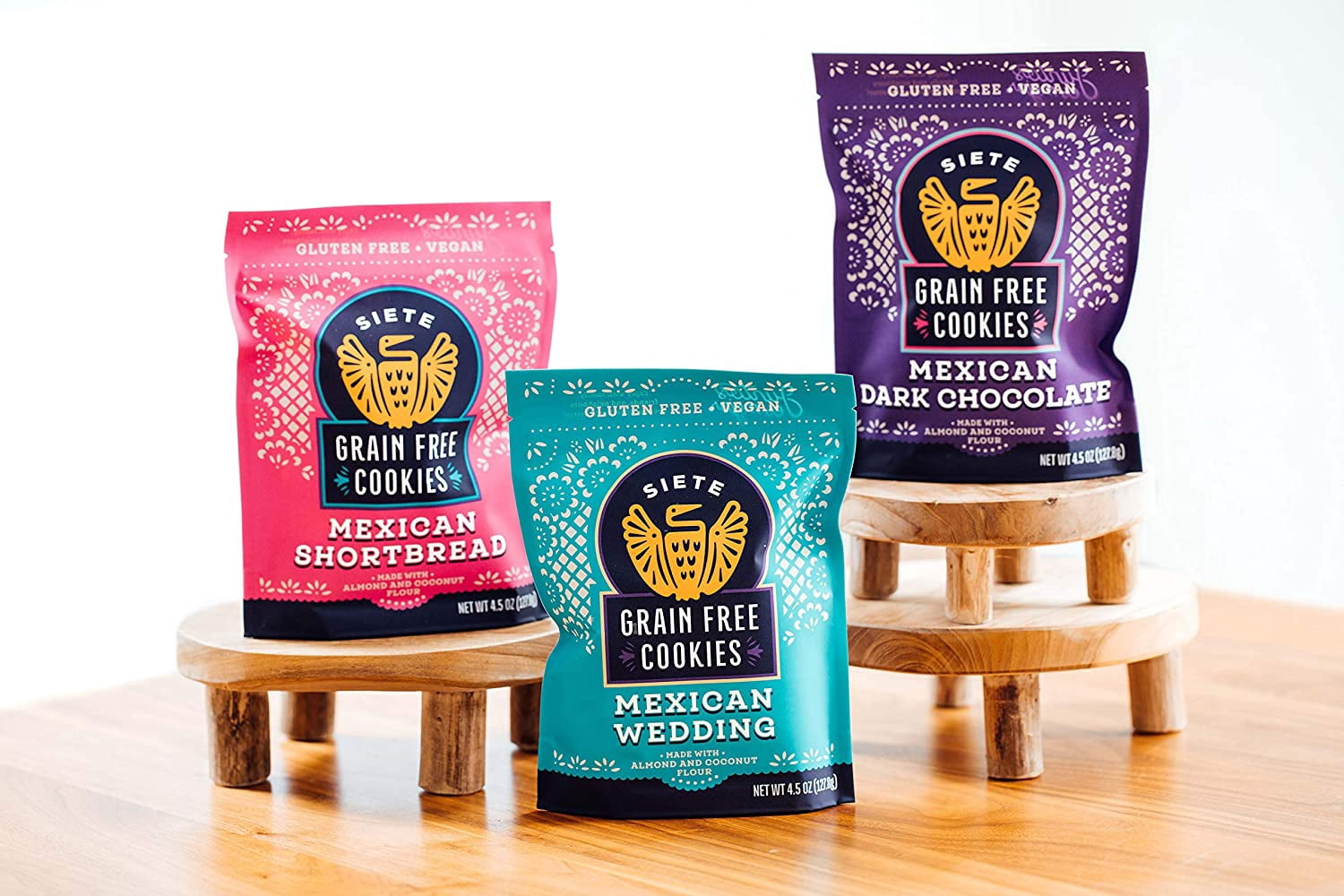 Siete Grain Free Mexican Wedding Cookies (6 Bags)