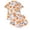 Orange, variant on Pajamas for Women Set Yellow Peach Fruit/Ocean Theme Turtle/ Floral Print Short Sleeves Button Up Pjs Tops & Short Women Pajamas (Sky Blue-Sea Star & Shells M)