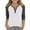 Dark Gray#2, variant on SERTG Girls Color Block Casual Top with Button V-Neck 3/4 Sleeve Spring Summer Fashion Blouse Everyday Wear for Kids(Army Green,13 Years)