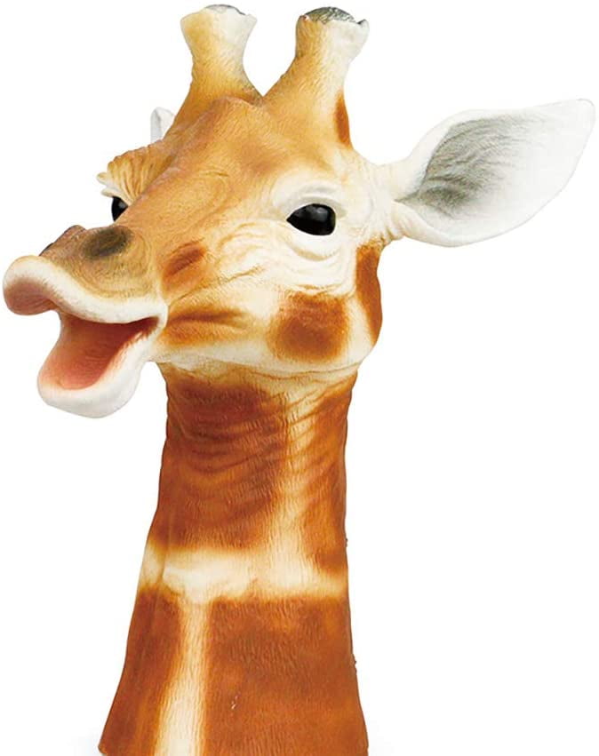 1pcs Giraffe Toys Holiday Animal Puppet Kids Love Hand Puppet  BSCA 