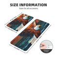 thumbnail image 2 of Sikiie Textured Bald Eagle Kitchen Mat 2 PCS Cushioned Kitchen Rug, Waterproof Non-Slip Kitchen Mats for Kitchen, Floor Home, Sink, Laundry, 2 of 6