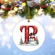 thumbnail image 4 of 2024 26 Letter Christmas Snowman Christmas Pendant - Acrylic Car Pendant Saint, 4 of 5