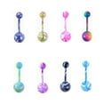 thumbnail image 5 of Designice 16Pcs Belly Rings,316L Surgical Steel Hypoallergenic Belly Button Rings,Suitable for Belly Button Piercing Tool,Sparkling Rhinestones,Long-Lasting Color, 5 of 5