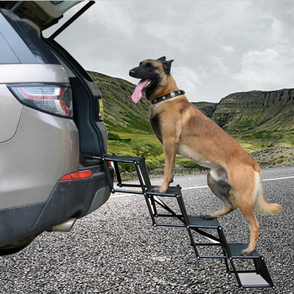 Portable Dog Car Step Stairs Ladder Folding Pet Ladder Ramp for Trucks
