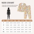 thumbnail image 4 of Naloa Insects In Plants Pajamas for Women Set, Womens Pajama Sets, Lounge Sets for Women, 2pjs for Women-Medium, 4 of 7