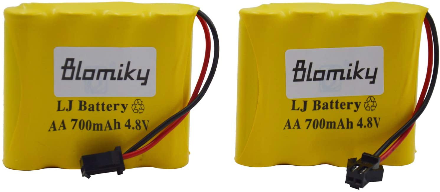 Color May Vary RC Car Rechargeable Battery 700mAh 4.8V Ni-Cd AA High Capacity Battery Pack for Four Wheels Race Car