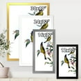 thumbnail image 4 of Designart 'Vintage Countryside Birds On Branch II' Farmhouse Framed Art Print, 4 of 4