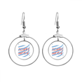 thumbnail image 1 of Los pendientes cuelgan del aro de la joyería del círculo de la gota Unbranded M, 1 of 3