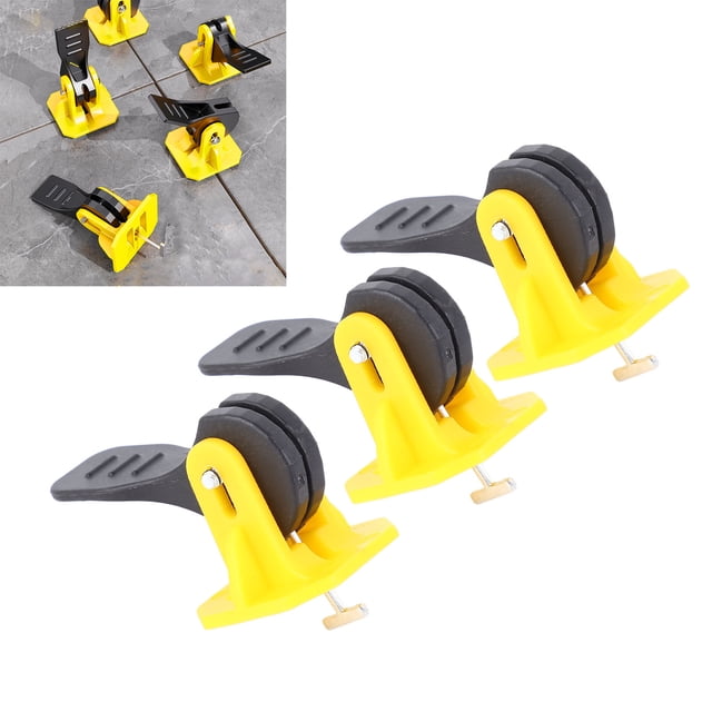 Tile Leveling System Tools, 50pcs Tile Leveler Spacers Labor Saving for Leveling Installation for 2mm-6mm Tile