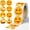 Bright Yellow-1 Pack, variant on Smiley Face Stickers 500Pcs Reward Stickers for Kid 8 Colors Style Sticker Rolls for Kids School Teacher Supplies