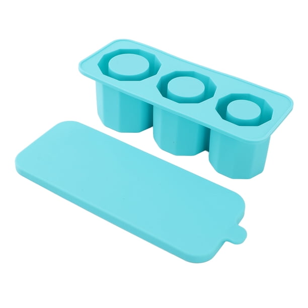 Molde De Hielo Para Vaso, Anillo De Hielo Cilíndrico De Fácil Llenado, Silicona Hueca Para Jugo Congelado Para Cóctel