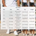 thumbnail image 4 of Viadha Mens Cargo Shorts Casual Stretch Shorts Solid Color Elastic Waist Button Closure Shorts for Summer Work Outdoor with Pockets, 4 of 10
