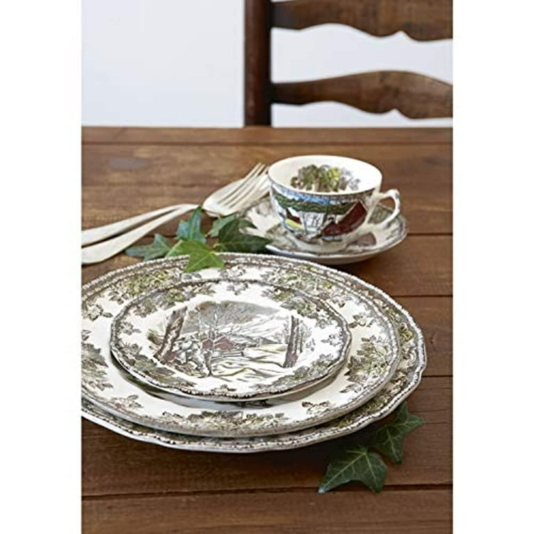 Friendly store village dinnerware
