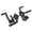 Black, variant on Polished Forward Controls for Harley Fat Boy FLSTF FLSTFI 2000-2017 Softail Deluxe FLSTN FLSTNI 2005-2017 Deuce FXSTD FXSTDI 2000-2007 Slim FLS 2012-2017 Night Train FXSTB FXSTBI 2000-2009