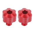 thumbnail image 1 of Motorcycle Rearview Mirror Adapter Bolts, 2Pcs Aluminum Alloy 8mm Thread Height Adjustment Screw Handlebars Mirror Fitting for Motorcycles, 1 of 7