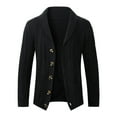 thumbnail image 2 of ketyyh-chn99 Mens Cardigan Sweaters Men's Pure Cashmere Classic Cardigan, 2 of 5