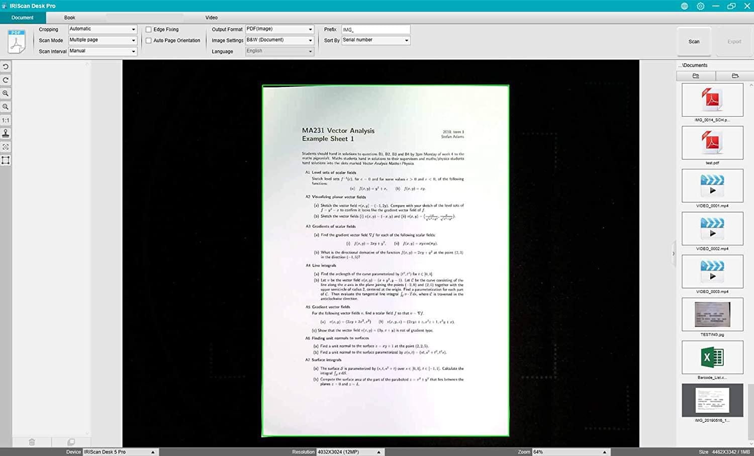 I.R.I.S Desk 5 PRO, Scanner de bureau duplex haute performance