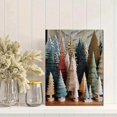 thumbnail image 2 of Wooden Christmas Tree Canvas Print, Suitable for Living Room Office Bedroom Dining Room Wall Art, 2 of 8