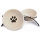 thumbnail image 4 of Pet Personalized Cute Feeder Double Ceramic Cat Dog Bowl Dishes Elevated Food And Water Bowls With Metal Raised Antiskid Stand, 4 of 4