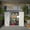 Gray, variant on 6x4 FT Outdoor Metal Storage Tool Shed with Hinged Lockable Door Punched Metal Vents Floor Frame for Garden Backyard Lawn