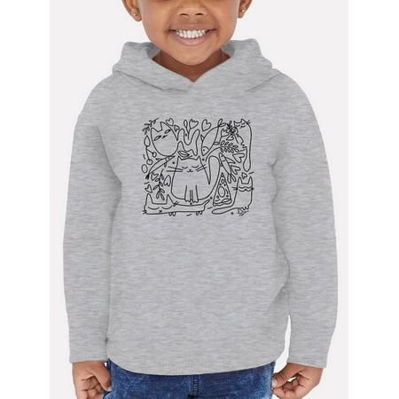 

Cats And Doodles Hoodie Toddler -Image by Shutterstock 4 Toddler
