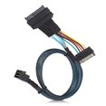 thumbnail image 1 of Dioche Mini SAS Cable SFF8643 To SFF8639 15pin 12GB/s Server Connector HDD Adapter, 1 of 8