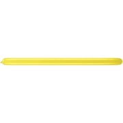 Burton & Burton 260Q Yellow Pencil Latex Balloons, 100 Pack