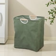 thumbnail image 4 of Foldable Waterproof Laundry Basket, Fabric Clothes Hamper, Portable Bathroom Washing Bin for Home Organization Use, 4 of 5