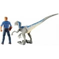 thumbnail image 4 of Jurassic World Story Pack Velociraptor "Blue" & Owen Action Figure Set, 4 of 6