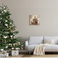 thumbnail image 3 of Stupell Industries Traditional Santa & Reindeer Holiday Painting Gallery Wrapped Canvas Art Print Wall Art, 17 x 17, 3 of 8