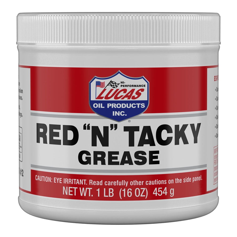 Lucas Oil 10574 Red N Tacky Grease 1lb Tub