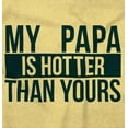 thumbnail image 2 of My Papa Hotter Than Yours Grandfather Youth T Shirt Tee Girls Infant Toddler Brisco Brands 24M, 2 of 5