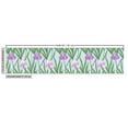thumbnail image 2 of Ambesonne Floral Fabric by the Yard Upholstery, Purple Iris Japanese Style, 5 Yards, Pale Blue Green, 2 of 4