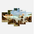 thumbnail image 2 of Panorama de Plage Tropicale Rocheuse - Paysage Mural Très Grand Format, 2 of 3