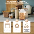 thumbnail image 4 of GOOHOCHY 10 bolsas transparentes para almacenar alimentos, arroz y cereales., 4 of 8