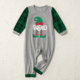 thumbnail image 4 of PatPat Ensembles de Pyjamas Assortis de Noël pour la Famille, Haut d'Équipe et Pantalon à Carreaux (Résistant aux Flammes), 4 of 6