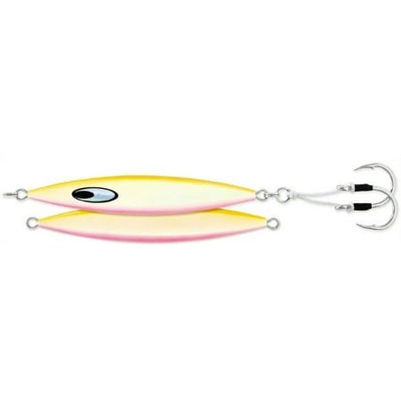 UPC: 0043178152683 | Daiwa SA-SK140G03 Saltiga SLK Metal Jig  5oz  7/0 Assist Hooks  Glow Pink