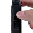 thumbnail image 4 of Professional Walkie Talkie, Without License Rechargeable Walkie 1300mAh, Mini Walkie-Talkie with Headphones for(Black, O, 4 of 5
