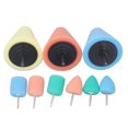 thumbnail image 3 of Bola de pulido, 9 piezas Cono de pulido Cono de pulido de metales Herramientas de reparación de carrocerías automotrices Funcionamiento suave, 3 of 14
