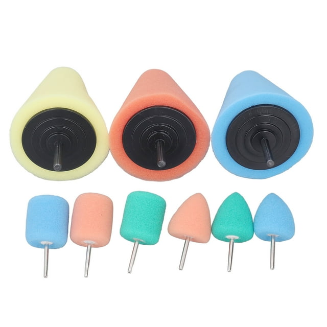 Piezas de cono de pulido de metal Bling Bling Esponja para pulir
